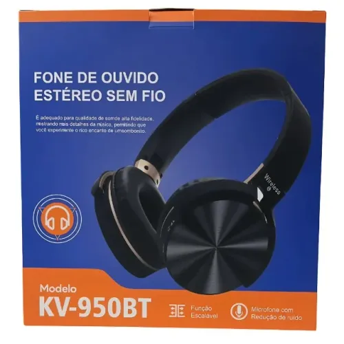 FONE DE OUVIDO SEM FIO - HEADSET - 950BT - INOVA