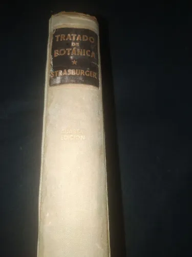 Livro antigo de botânica