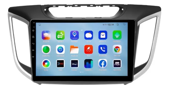Multimidia Creta Ate 2022 10p Android 12 Gps Wifi Cam Bt