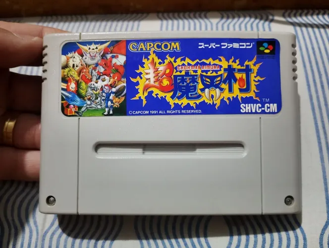 Super Ghouls'N Ghost Super Famicom Snes 