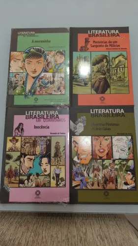 Paradidáticos de literatura brasileira em quadrinhos R$ 15.00/unidade