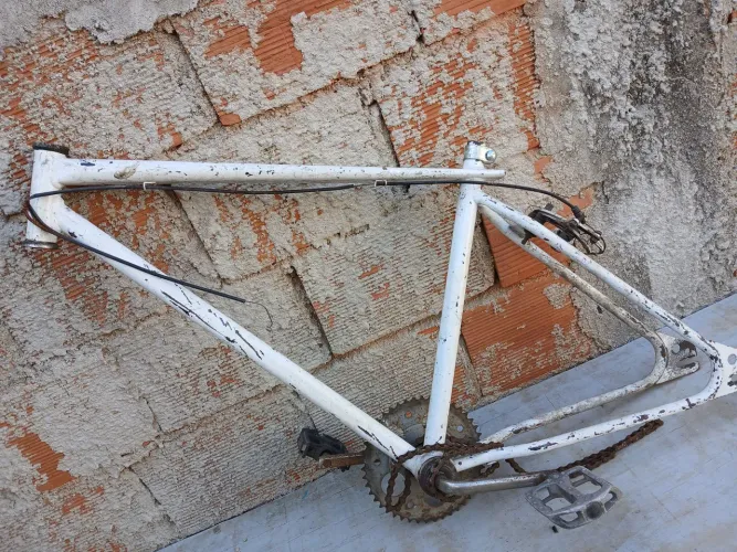 Quadro de bicicleta antigo caloi cruiser