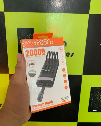 Carregador portátil bateria gold 10.000mah e 20.000mah novos com garantia 