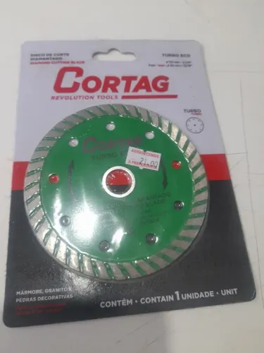 Disco de corte diamantado