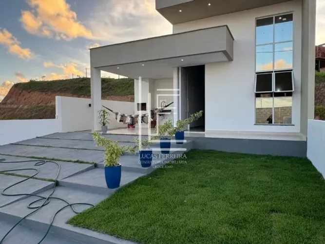 Casa de 100m² com 03 quartos em condomínio a 7min da Praia do Francês - Cd. Porto Canoas