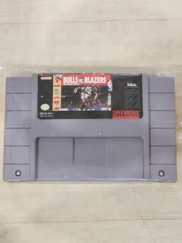 Jogo Bulls vs Blazers Super Nintendo