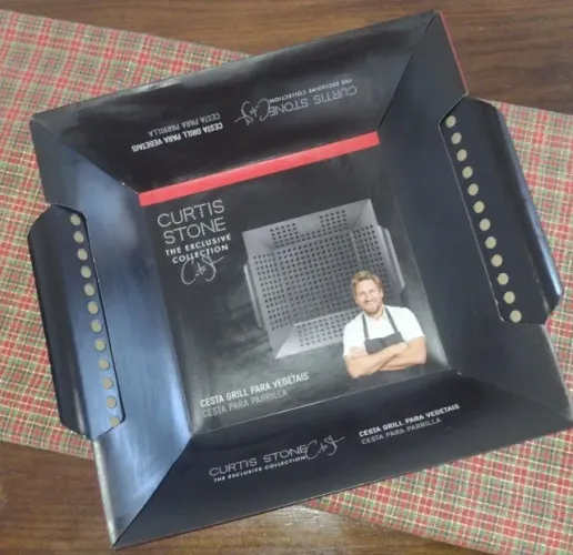 Grill cesta para vegetais coleção especial Curtis Stone