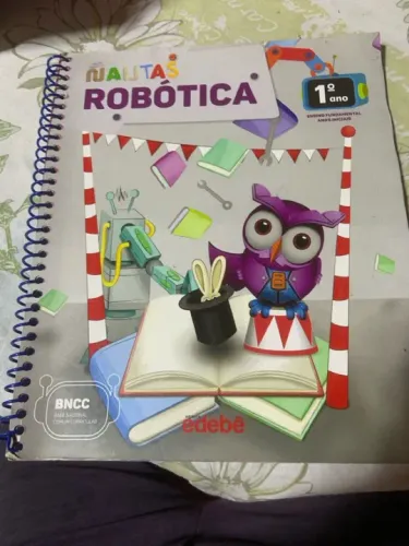 Livro Robótica Coleção Nautas 1º Ano