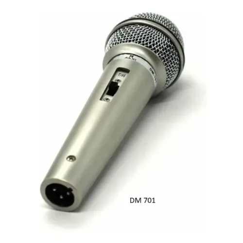 Microfone Profissional Dinâmico Com Cabo 2.5m 