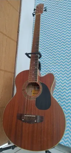 Baixo acústico 5 cordas Giannini - Baixolão COM BAG - Aceito Troca! 