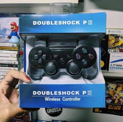 Controle PS3 PC Doubleshock P3 ENTREGAMOS 