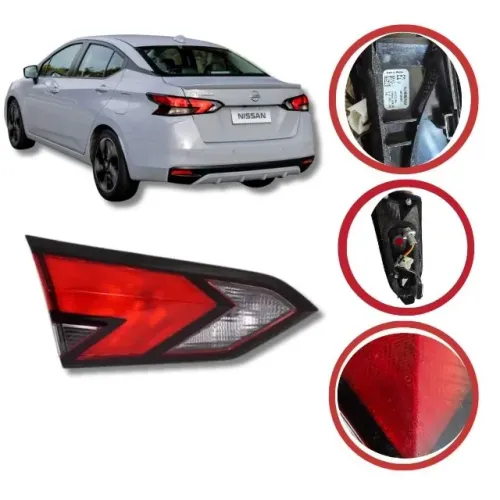 Lanterna Traseira Esquerdo Nissan Versa 2020/2024 265455EE0A    etq3235
