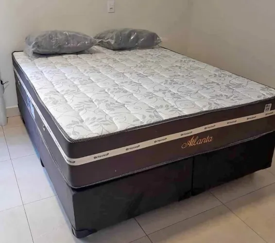 Cama Box Atlanta OrtoSleep semi ortopédico
