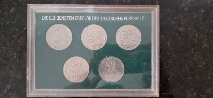 Moedas Raras Copa Do Mundo 1974 Alemanha