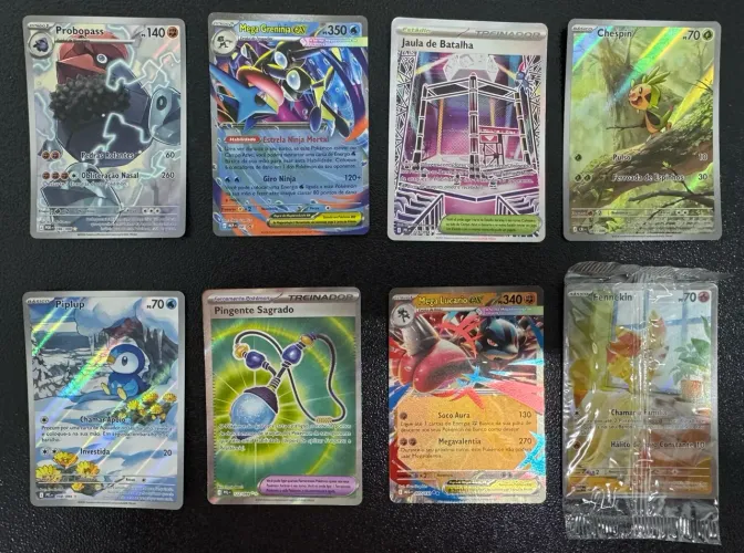 Cartas pokémon Full Art ( Não vendo separado )