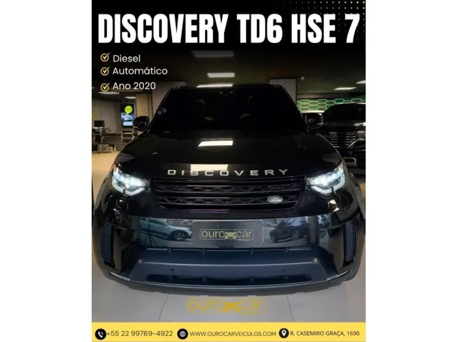 Land Rover Discovery HSE Lux. 3.0 TD6 4X4 Die. Aut. 2020