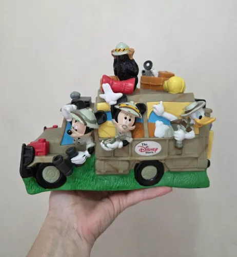 Cofre disney store safari  antigo de vinil