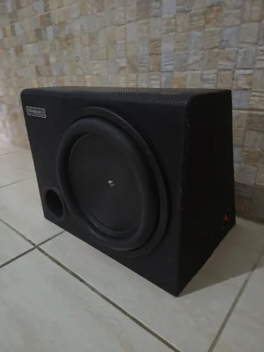 Caixa selada subwoofer 750 RMS da falcon