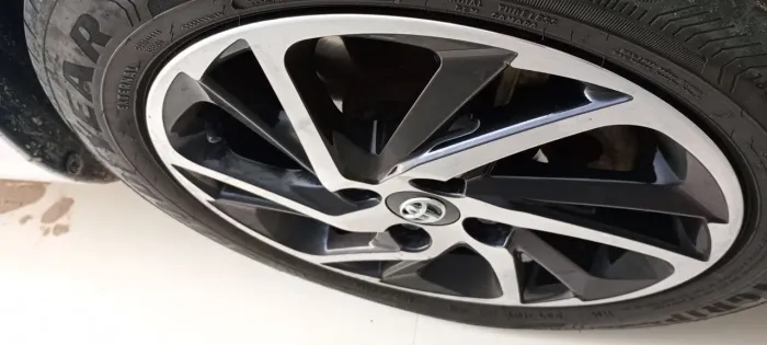 Rodas de liga leve aro 15 - preto diamantado