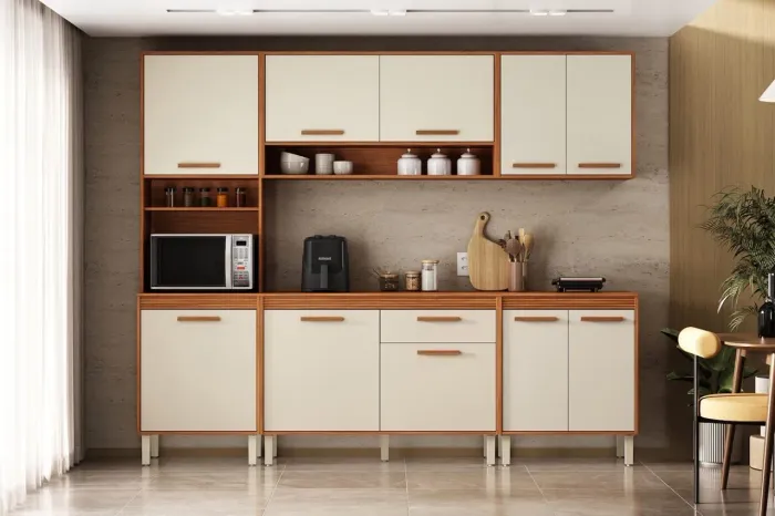 Armário Cozinha Completo 5 Peças - Itatiaia l77