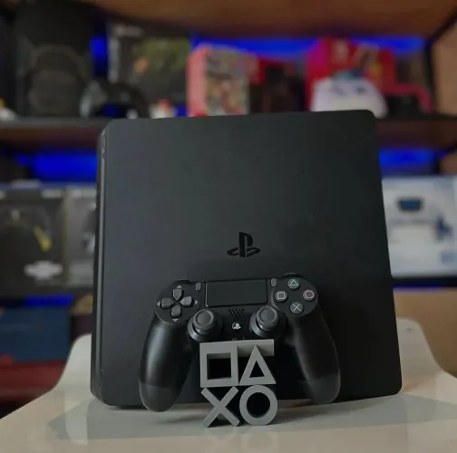 Ps4 slim impecável 3 meses garantia 