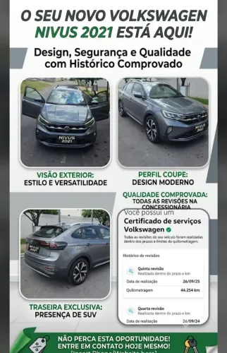 Volkswagen Nivus Highline 1.0 200 TSI Flex AUT 2021