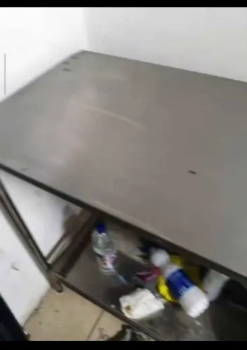 mesa  aço 