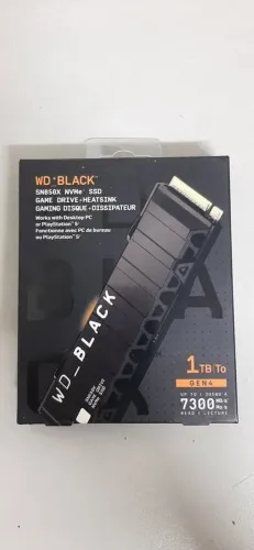 SSD NVMe WD_Black SN850X 1TB M.2 2280 GEN4X4