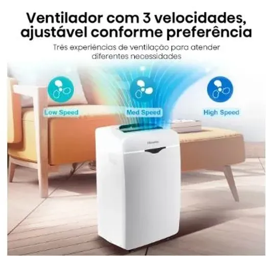 AR CONDICIONADO PORTÁTIL 12.000BTU'S