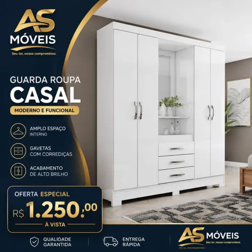 guarda roupa casal 
