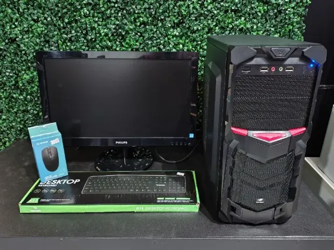 Setup Completo Com Monitor 20 Polegadas, Processador Amd Fx De 6 Núcleos E Ssd