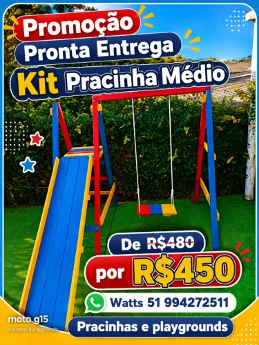 Pracinha, playgrounds 