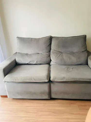 Sofá modular em Suede