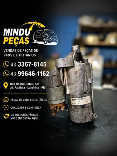 Motor de arranque da Renault Master 2.5 2005