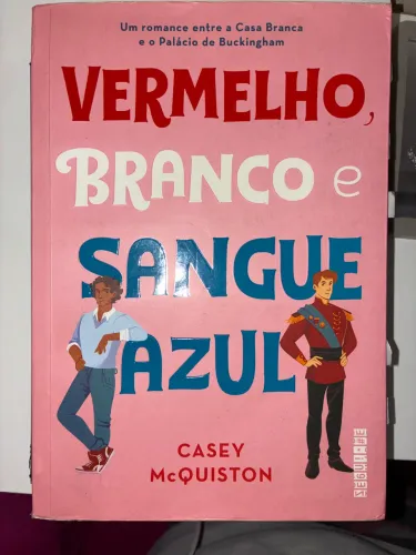 livro ?Vermelho, Branco e Sangue Azul?