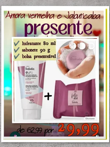 Kit natura abaixo do preço 