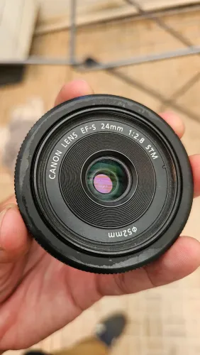 Lente 24 mm f 2.8 Canon