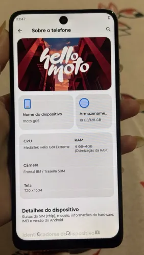 MOTO G05 128GB