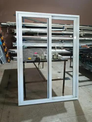 Janela De Correr 2 Folhas 136x192,5 Alumínio Linha gold
