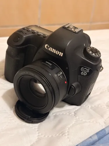 Canon 6D + lente 50mm