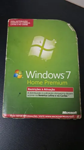 DVD de Instalação Do Windows 7 Home Premium Original
