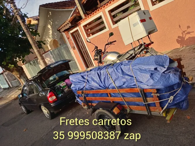Fretes carretos viagens guincho de motos 