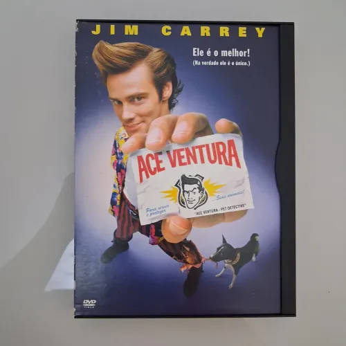 Ace Ventura: Um Detetive Diferente - Jim Carrey - DVD Original