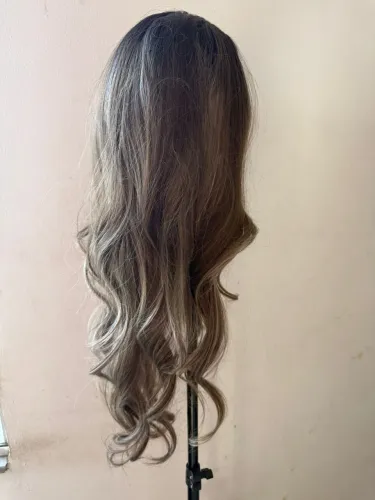 Lace wig fibra premium 60 cm