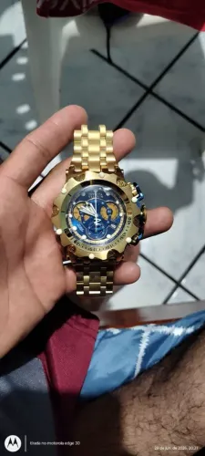 Relógio Banhado a ouro