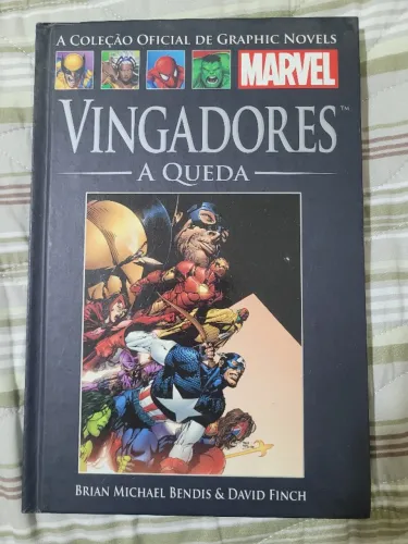 Graphic Novels Marvel 34 - Vingadores - A Queda - Editora Salvat