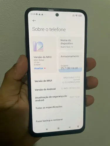 Vendo ou troco note 10 128gb