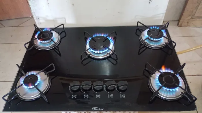 Fogão 5 bocas Cooktop Fischer... Automático!!!