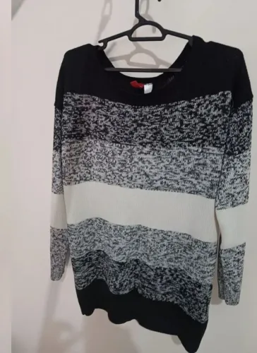 Blusa de frio em tricô/ veste do M  ao  GG. 