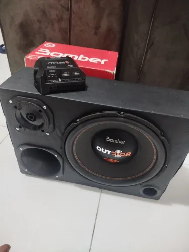 SUBWOOFER 12 POLEGADAS GRAVE PRA DENTRO E FORA